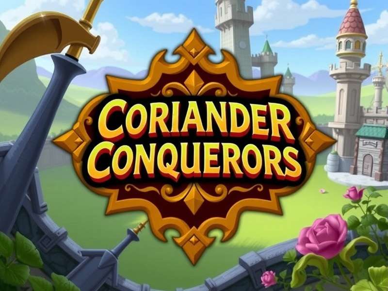 Coriander Conquerors - Conquer with Spice Coriander Conquerors Game Banner